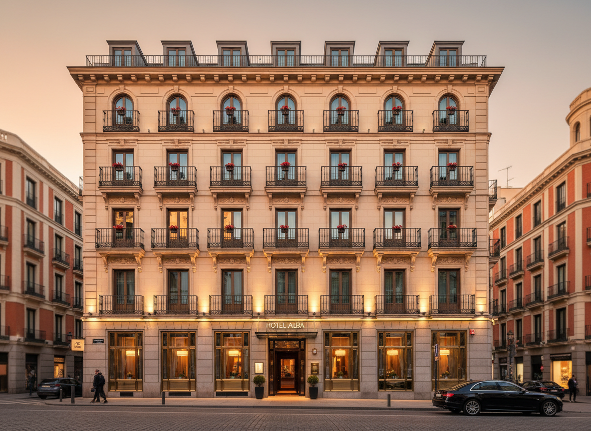 Hotel de lujo en el centro de Madrid