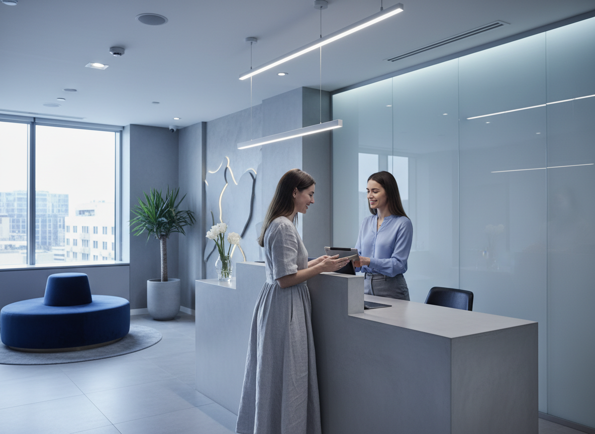 Regularización IVA clínica estética Sevilla: sala de tratamientos de un centro de estética